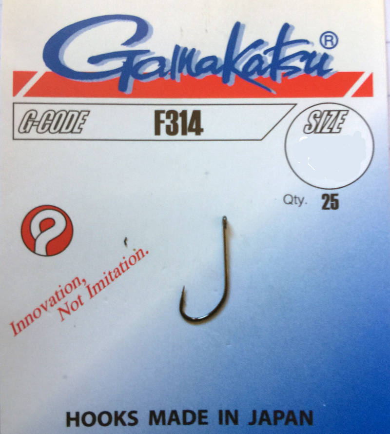 Gamakatsu F314 Fly Hook - 25 Fishing Hooks for Fishing Fly