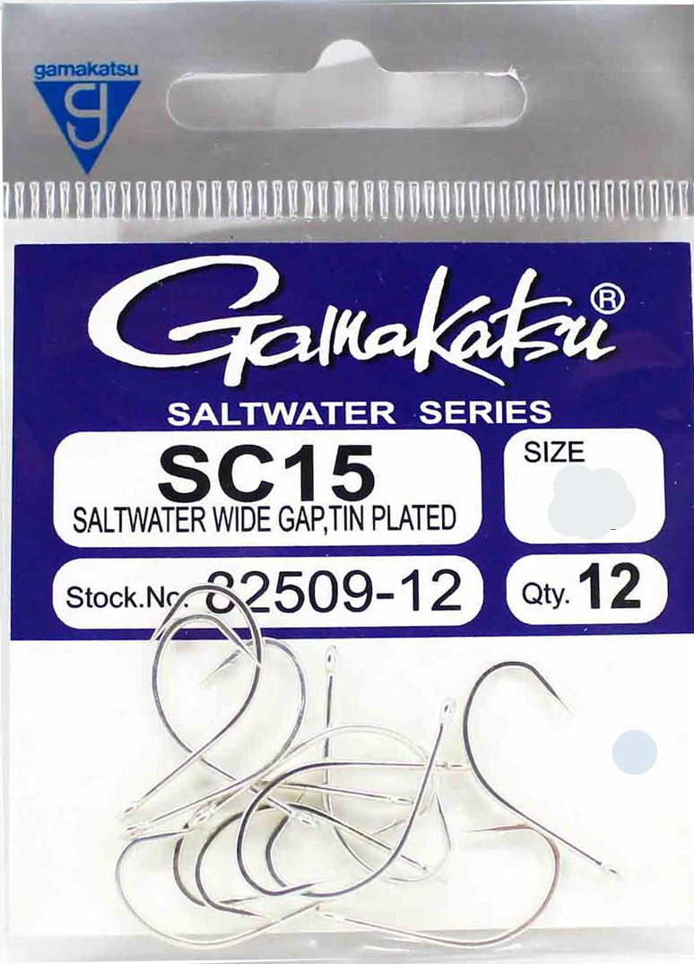 Gamakatsu SC15 Hooks - Sick Squids Fishing Tackle Club