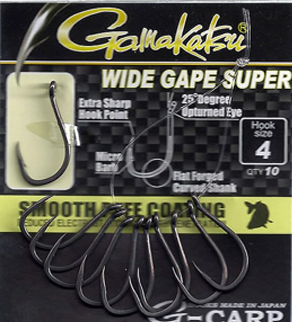 Gamakatsu G-Carp Wide Gape Super - Sick Squids Fishing Tackle Club